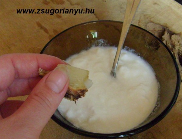 fokhagymamártás készítése