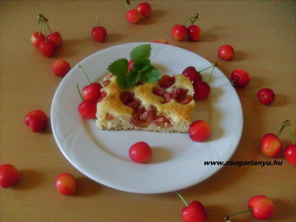 Cseresznyés pite