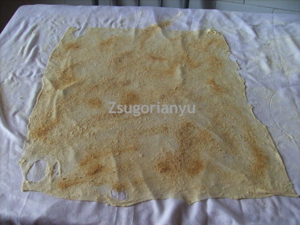 rétestészta szórása