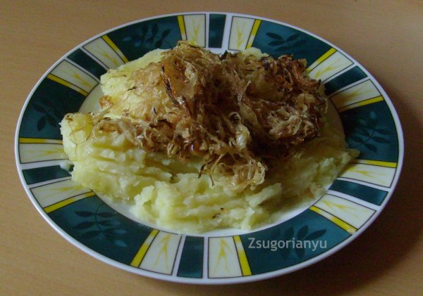 Cinke pirított káposztával