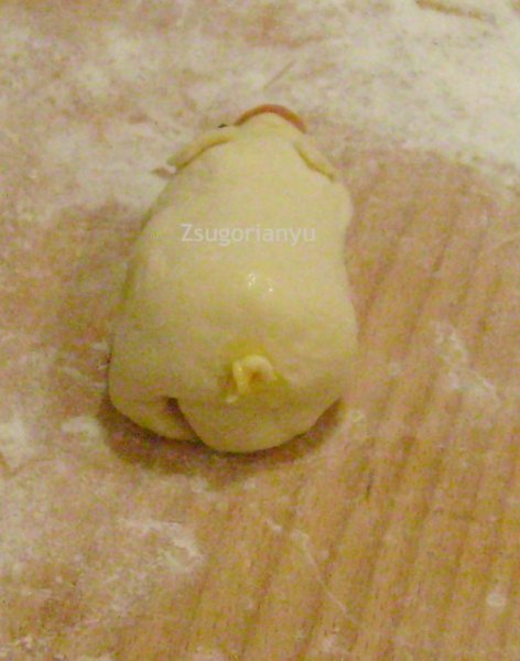 Szilveszteri malac hot-dog