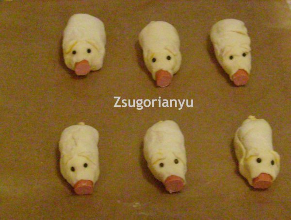 Szilveszteri malac hot-dog